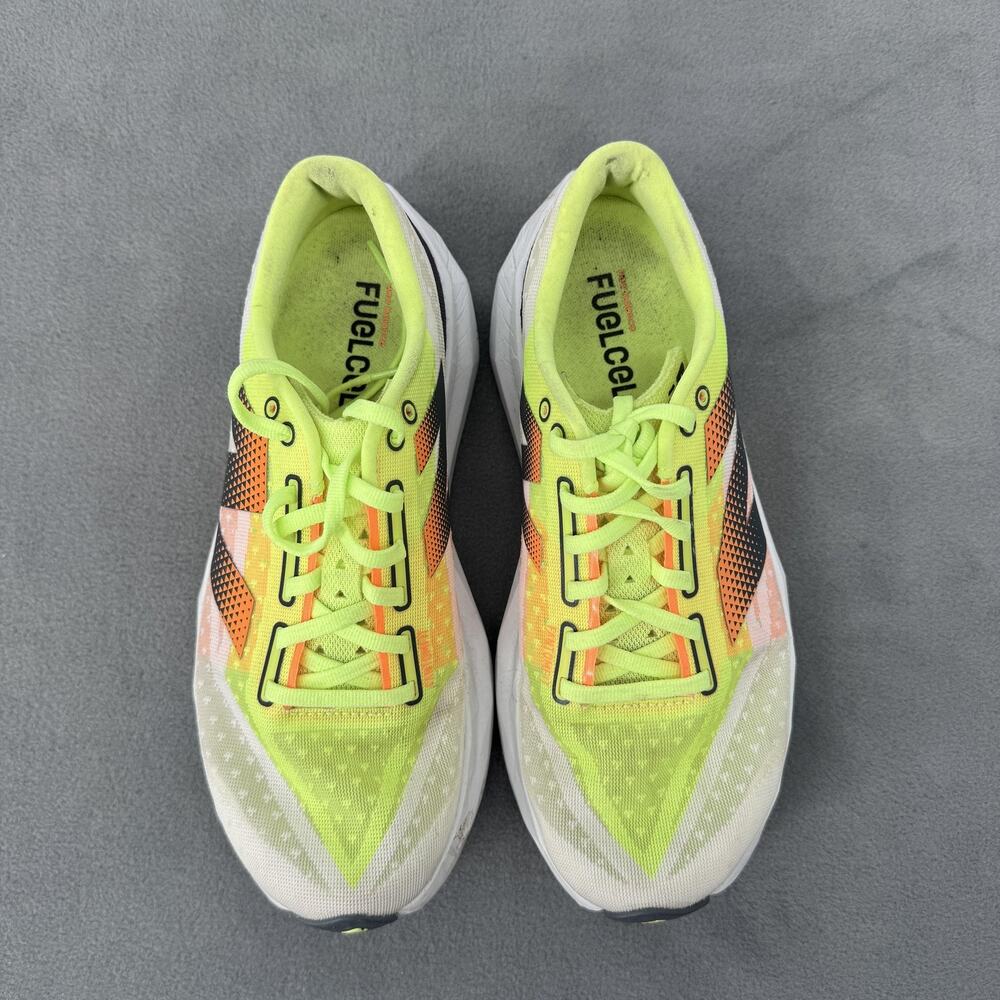 New Balance FuelCell Rebel v4 Womens 9 WFCXLA4 Lime Running Shoes - Picture 3 of 8